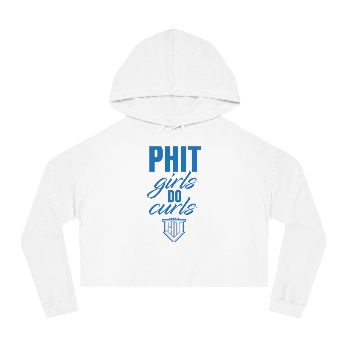 Phit Girls do Curls Crop Hoodie