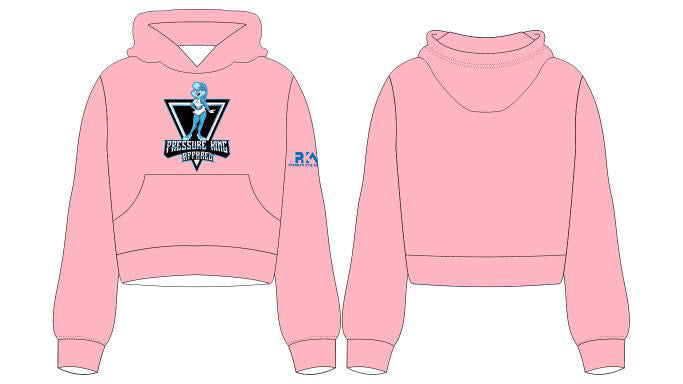 PKA Lola Bunny Graphic Crop Hoodie