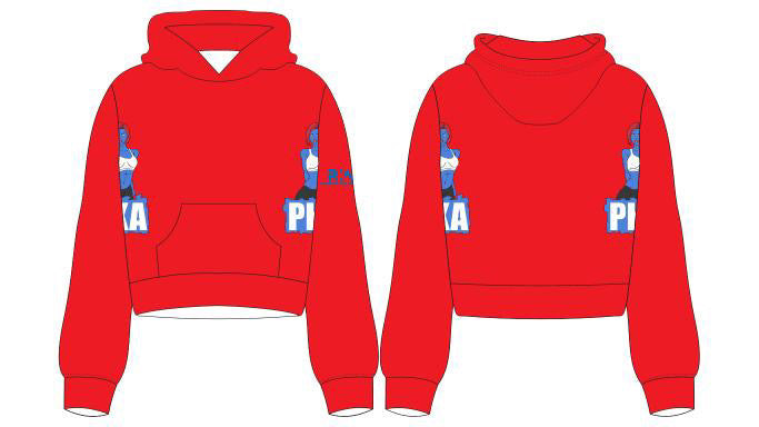 Mystique Inspired Graphic Hoodie